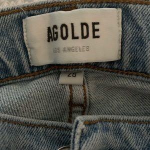 AGOLDE straight jeans size 28